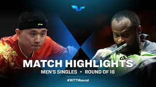 Zhang Yudong vs Quadri Aruna | MS | WTT Contender Muscat 2022 (R16)