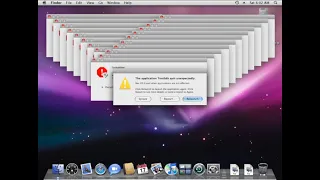 mac os x crazy error preview