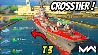 This Tier 2 Aircraft Carrier Can Destroy Every TIER 3 Ship - RF Novorossiysk - Modern Warships