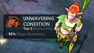 95% Magic Resistance on Enchantress Dota2