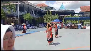 Tari Jepen Seraung Eroh, ekskul tari SMA Negeri 1 Sangasanga, Kutai Kartanegara