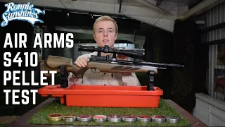 Air Arms S410 Air Rifle Power, Accuracy & Pellet Test 2020 UK Gun Store - Ronnie Sunshines