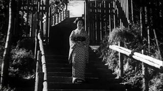 Sanshiro Sugata (1943) by Akira Kurosawa, Clip: Sanshiro meets Sayo on the steps