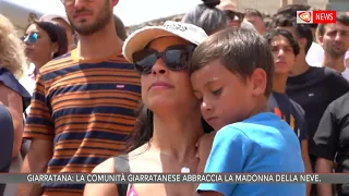 GIARRATANA La comunità giarratanese abbraccia la Madonna della Neve