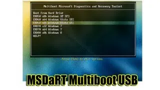 MSDaRT Multiboot USB