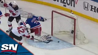 Devils' Lazar Jumps All Over Rebound to Take 1-0 Lead with Chance to Clinch vs. Rangers