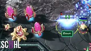 CANNON RUSH EXPERT - Starcraft 2: Zoun vs. Armani