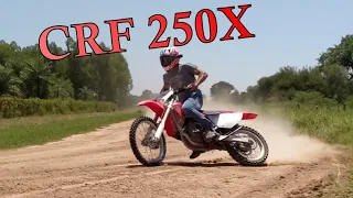 HONDA CRF250X shredding