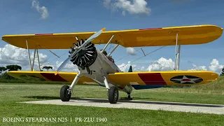 Voo Boeing Stearman PR-ZLU em 03/03/2024 SSCF