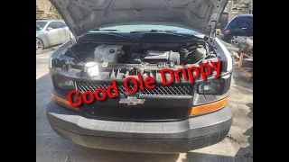 2005 Chevy Express Chasing Coolant Leaks