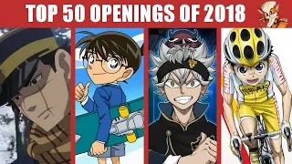 Mon TOP 50 Anime Openings (of 2018)