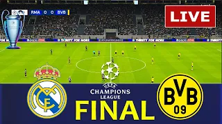 REAL MADRID vs BORUSSIA DORTMUND - FINAL | UEFA CHAMPIONS LEAGUE 2023/24 | Full Match | PES Gameplay