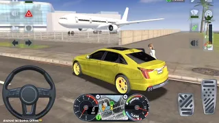 CADILLAC CT6 GOLD 🚗TAXI SIM 22❤️🔥 GAMEPLAY AND WALKTHROUGHS ANDROID AND iOS GAMES