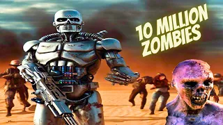 Terminator T-800 vs 10 Million Zombies | Ultimate Epic Battle Simulator 2​ @hsbgames