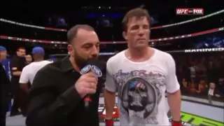 Chael Sonnen - Epic Interview post fight Michael Bisping