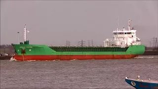 Thames Shipping by R.A.S. The ARKLOW FORTUNE  Jan 2018.