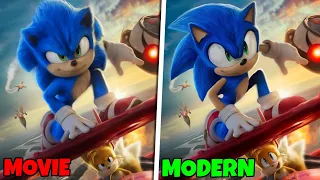 Sonic Movie 2 (Movie Sonic vs Modern Sonic)