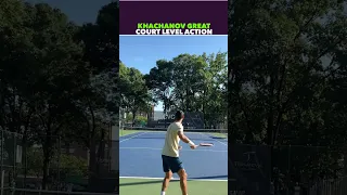 KHACHANOV GREAT COURT LEVEL POV #tennis #shorts