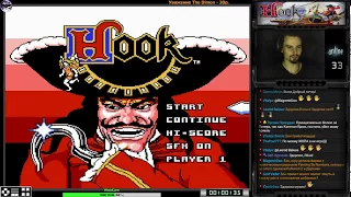 Hook прохождение 100% | Игра на (Dendy, Nes, Famicom, 8 bit) Ocean 1992 Стрим HD [RUS]