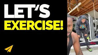 Let's Do the TEN Minutes EXERCISES! - Nick Cannon Live Motivation