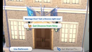 KiaraSims4Mods Get Divorced at Town Hall