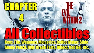 The Evil Within 2 Chapter 4 All Collectible Locations (Keys, File, Weapons, Memories, Slides, etc.)