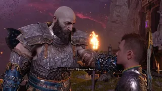 God of War Ragnarok - "Open Your Heart Cutscene" (4K 60FPS PS5)