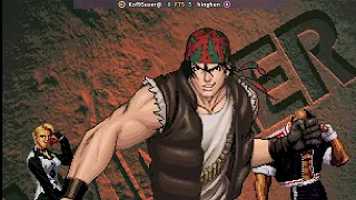 2023-08-06 • Kof95user@ 0 vs 5 hinghun / Fightcade • KOF'98