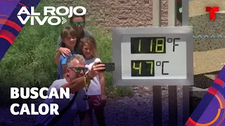 Valle de la Muerte es visitado por turistas que buscan experimentar altas temperaturas
