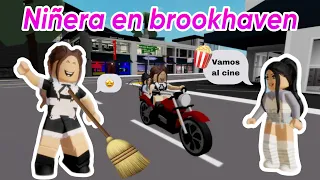 💖SIENDO NIÑERA EN BROOKHAVEN💖 ROBLOX😄