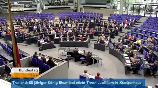 Armenien-Resolution:  Stellungnahme Bundestagspräsident Lammert zur Reaktion Erdogans am 09.06.2016