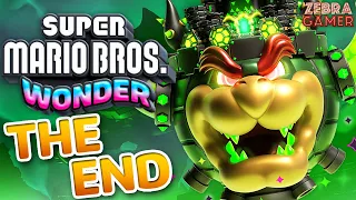 Super Mario Bros. Wonder Gameplay Walkthrough Part 13 - THE END! Castle Bowser Final Boss!