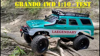 ⭐LAEGENDARY GRANDO 1:10 Scale Off-road 4WD Big truck - Testing, review! [rc]