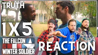 The Falcon and The Winter Soldier 1x5 REACTION!! "TRUTH" (END CREDITS)