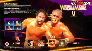 WWE 2K24 Showcase: Hulk Hogan vs. "Macho Man" Randy Savage | WrestleMania 5