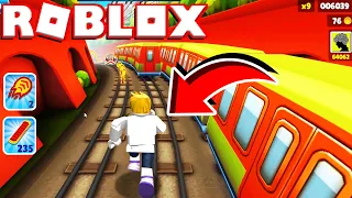 在ROBLOX玩Subway Surfers地鐵跑酷！【Roblox 機械方塊】