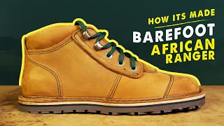HOW BAREFOOT BOOTS ARE MADE! // Jim Green Footwear African Ranger