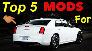 Top 5 Mods For A Chrysler 300S!!!