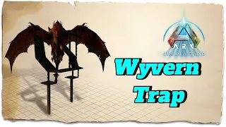 How to build a cheap Wyvern milking trap | ARK: Survival Ascended | Scorched Earth