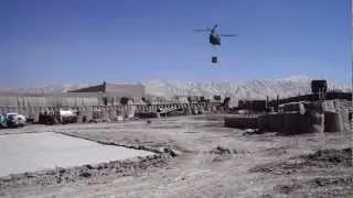 Chinook Sling Load in Kharwar Afghanistan