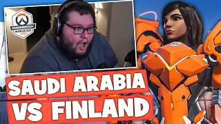 YZNSA IS INSANE!! Finland Vs. Saudi Arabia Overwatch 2 World Cup