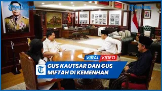 Gus Kautsar dan Gus Miftah Bertemu Prabowo Subianto di Kemenhan, Ada Apa ?