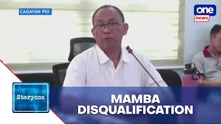 FULL INTERVIEW: Comelec disqualifies Cagayan Gov. Manuel Mamba