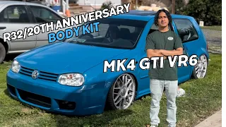 I Installed An R32 / 20Th Anniversery Body Kit On My MK4 GTi VR6