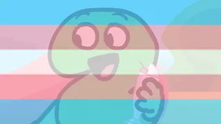 that one scene in TPOT 2 but the trans flag is slowly fading over it