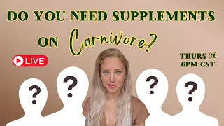 Supplementing on the Carnivore Diet // Carnivore Mastermind LIVE