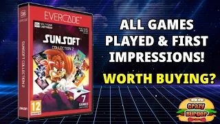 Evercade Sunsoft Collection 2 - All Games Played & First Impressions - Worth Buying?