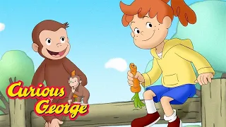 A Day at the Farm 🐵 Curious George 🐵 Kids Cartoon 🐵 Kids Movies