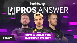 CS:GO Pros Answer: How would you improve CS:GO?