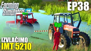 UTJERO VELIKI IMT U JEZERO ! *sreća čitav je traktor* Kolonia 1990 | Ep38 w/Mirza, Ugi